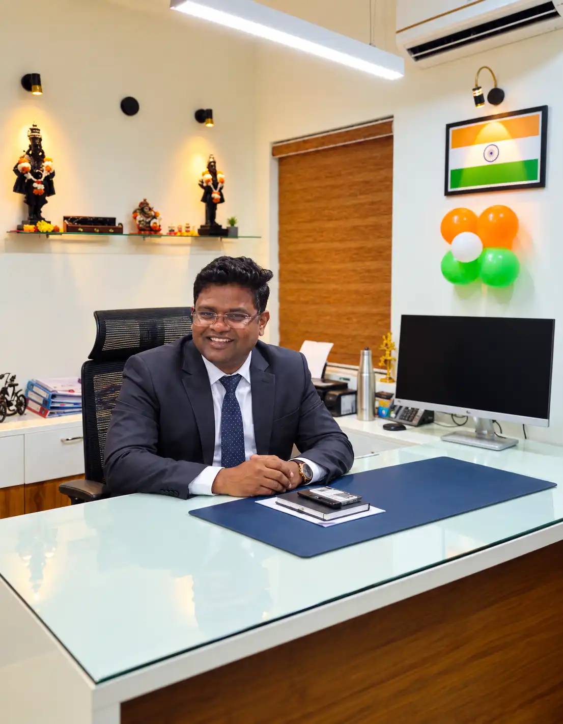 Mr. Yogesh Arote, Director of TEJYOG Infratech Consulting Engineers Private Limited
